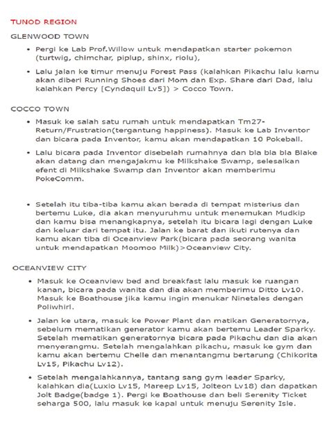 pokemon glazed walkthrough pdf.